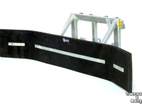 Rubber yard scraper Qmac 210 SCHUIF VAST SCHAFFER BORD