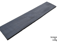 Rubber yard scraper Qmac RUBBERMAT 1.20 ZONDER STAAL