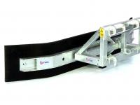 Manure scraper Qmac Rubber manure scraper 2.10 mtr hookup Schaffer