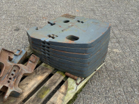 Frontweights New Holland G/70 Serie 8 x 110 KG Frontgewichten