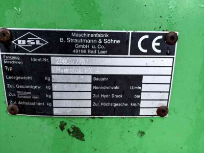 Silage block-cutter Strautmann Hydrofox HX4