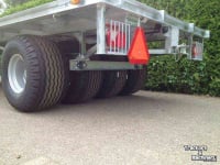 Agricultural wagon Heuvelmans balenwagens met multiwheel as