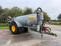Slurry tank Veenhuis Ecovac 8000 Liter vacuumtank Bemester Bouwlandinjecteur