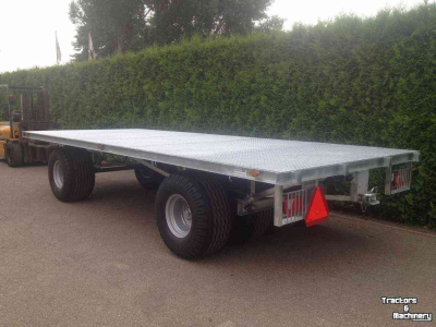 Agricultural wagon Heuvelmans balenwagens met multiwheel as