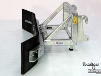Rubber yard scraper Qmac Mestschuif aanbouw Kramer