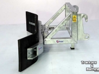 Rubber yard scraper Qmac Mestschuif aanbouw Kramer