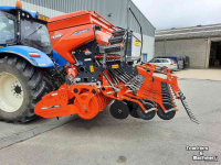 Rotary Harrow Kuhn HRB303 kopegge met Sitera seedflex zaaimachine