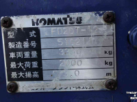 Forklift Komatsu FD20T-12 heftruck forklift gabelstapler diesel