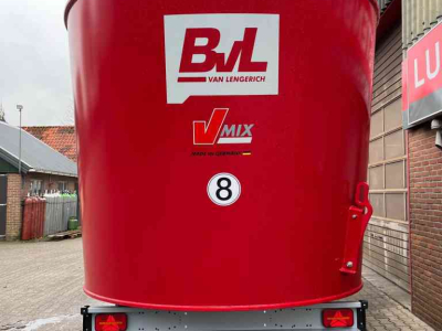 Feed mixer BVL V-Mix Plus 22-2S Voermengwagen.