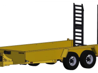 Ramp trailer Harcon KOW 10000