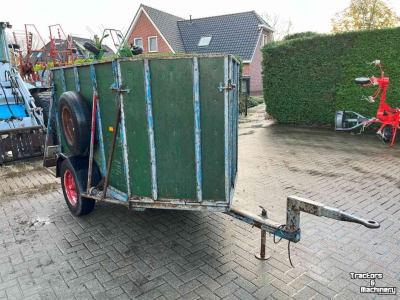 Livestock trailer  Veewagen enkelas diversen