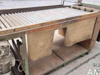 Conveyor Schouten Leesband 2200X1000 ROLLENLEESTAFEL ROLLER INSPECTION BELT ROLLENVERLESETISCH