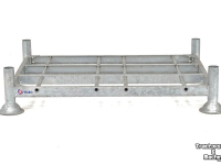 Other machines and accessories for the workshop and yard Qmac STAPELFRAME STAPELRACK 150X120