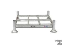 Other machines and accessories for the workshop and yard Qmac STAPELFRAME STAPELRACK 150X120