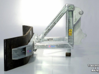 Rubber yard scraper Qmac 180 SCHUIF VAST MAILLEUX