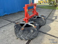 Feed sweeper wheel Kemp Dubbele voerbandveger