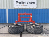 Feed sweeper wheel Kemp Dubbele voerbandveger