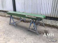 Conveyor  2520X440 MM TRANSPORTBAND VLAKKE BAND FLAT BELT CONVEYOR BELT FLACHBAND FÖRDERBAND