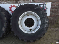 Wheels, Tyres, Rims & Dual spacers Michelin 540/65r28