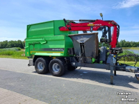 Wood shredder Heizohack HM 8-400 KLC 16 chipper combi