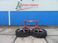 Feed sweeper wheel Kemp Dubbele voerbandveger
