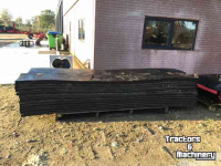 Rubber yard scraper  rubber strip , slijt rubber , rubber tbv schuif