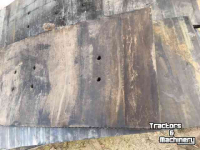 Rubber yard scraper  rubber strip , slijt rubber , rubber tbv schuif