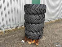 Wheels, Tyres, Rims & Dual spacers  Michelin 400/70R20 XMCL
