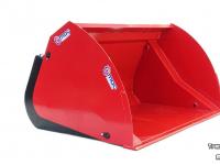 High tip buckets Qmac Hoogkiepbak Hoogkip Volumebak