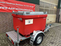 Low loader / Semi trailer  Dieseltank Aanhanger