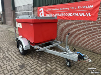 Low loader / Semi trailer AGM Dieseltank aanhanger