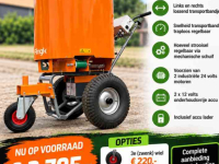 Sawdust spreader for boxes Flingk SE250