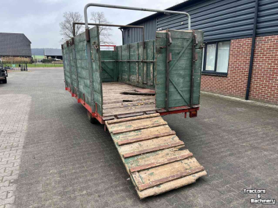 Livestock trailer  Veewagen 5 meter