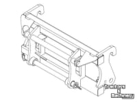 Adapter  Qmac MERKADAPTER BLANCO-JCB QUICK HITCH