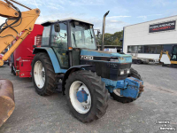 Tractor Ford incl voermengwagen Trioliet 1200 2017