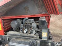 Irrigation spray lines  Lucht compressor