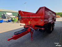 Dumptrailer Beco Brevis 100 met opzetschotten