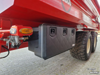 Dumptrailer Beco Brevis 100 met opzetschotten