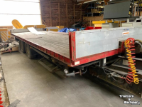 Other agricultural transport equipment and accessories  NETAM-FRUEHAUF Aanhanger vrachtwagen met hydraulische lier met oprij platen