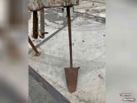 Deep subsoiler  Woeler / Diepwoeler 2-tands / 2-poots