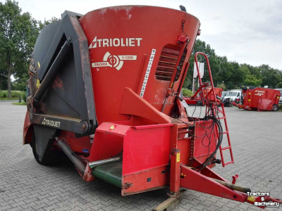 Feed mixer Trioliet Trioliet Triomix 12 1-1200 Mengwagen Voermachines