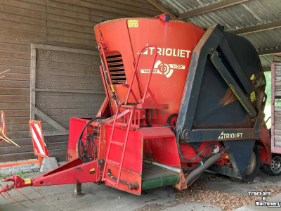 Feed mixer Trioliet Trioliet Triomix 12 1-1200 Mengwagen Voermachines