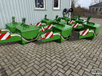 Frontweights Agribumper 600 kg frontgewicht met opbergvak