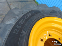 Wheels, Tyres, Rims & Dual spacers  12.5/80-18 CAMSO JCB 8 gaats