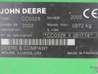 Mower John Deere 328 (Kuhn FC283) achtermaaier schijvenmaaier kneuzer lift-control