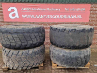 Wheels, Tyres, Rims & Dual spacers Michelin 24R20.5 (3x 15%) (1X 30%)