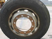 Wheels, Tyres, Rims & Dual spacers Michelin 315/75R22.5 XDE2 trailerband truckband aanhangerband wiel velg 10-gaats
