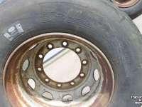 Wheels, Tyres, Rims & Dual spacers Michelin 315/75R22.5 XDE2 trailerband truckband aanhangerband wiel velg 10-gaats