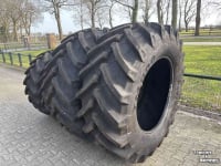 Wheels, Tyres, Rims & Dual spacers Trelleborg 650/65R38 en 540/65R28 TM800 Nieuw