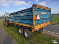 Dumptrailer Rolland bh90 9 tons tandemas kipper